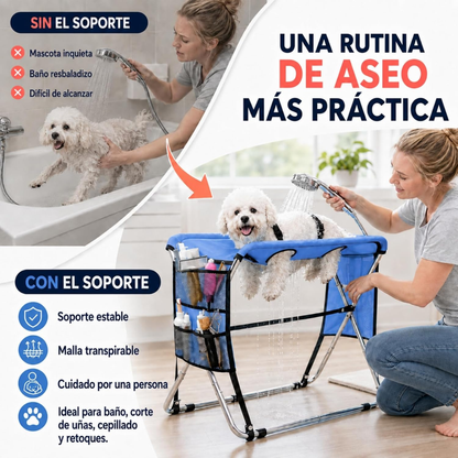 Bañera de Limpieza para Mascotas