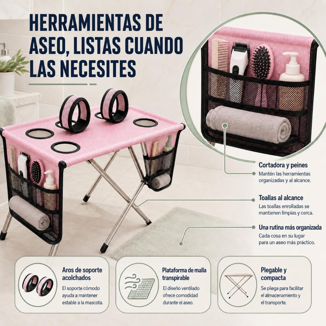 Bañera de Limpieza para Mascotas