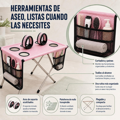 Bañera de Limpieza para Mascotas